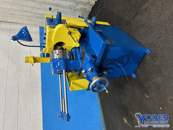 1/2" to 3" Oliver #600, drill grinder, 28" drill length, 9' x 2" x 5" grinding wheel, air hydraulic infeed - Image 2