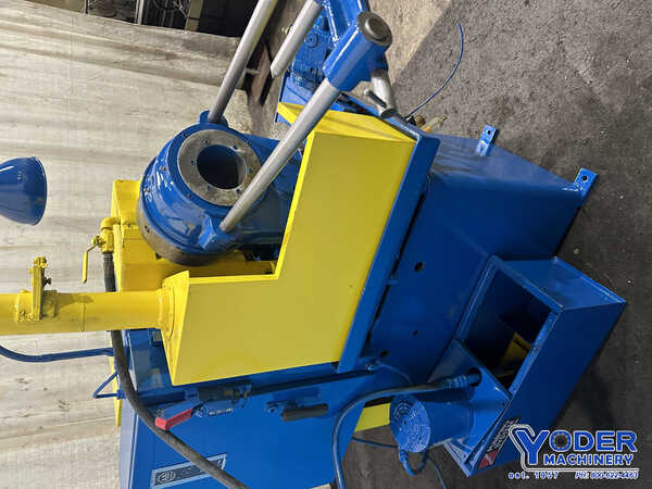 1/2" to 3" Oliver #600, drill grinder, 28" drill length, 9' x 2" x 5" grinding wheel, air hydraulic infeed - Image 8