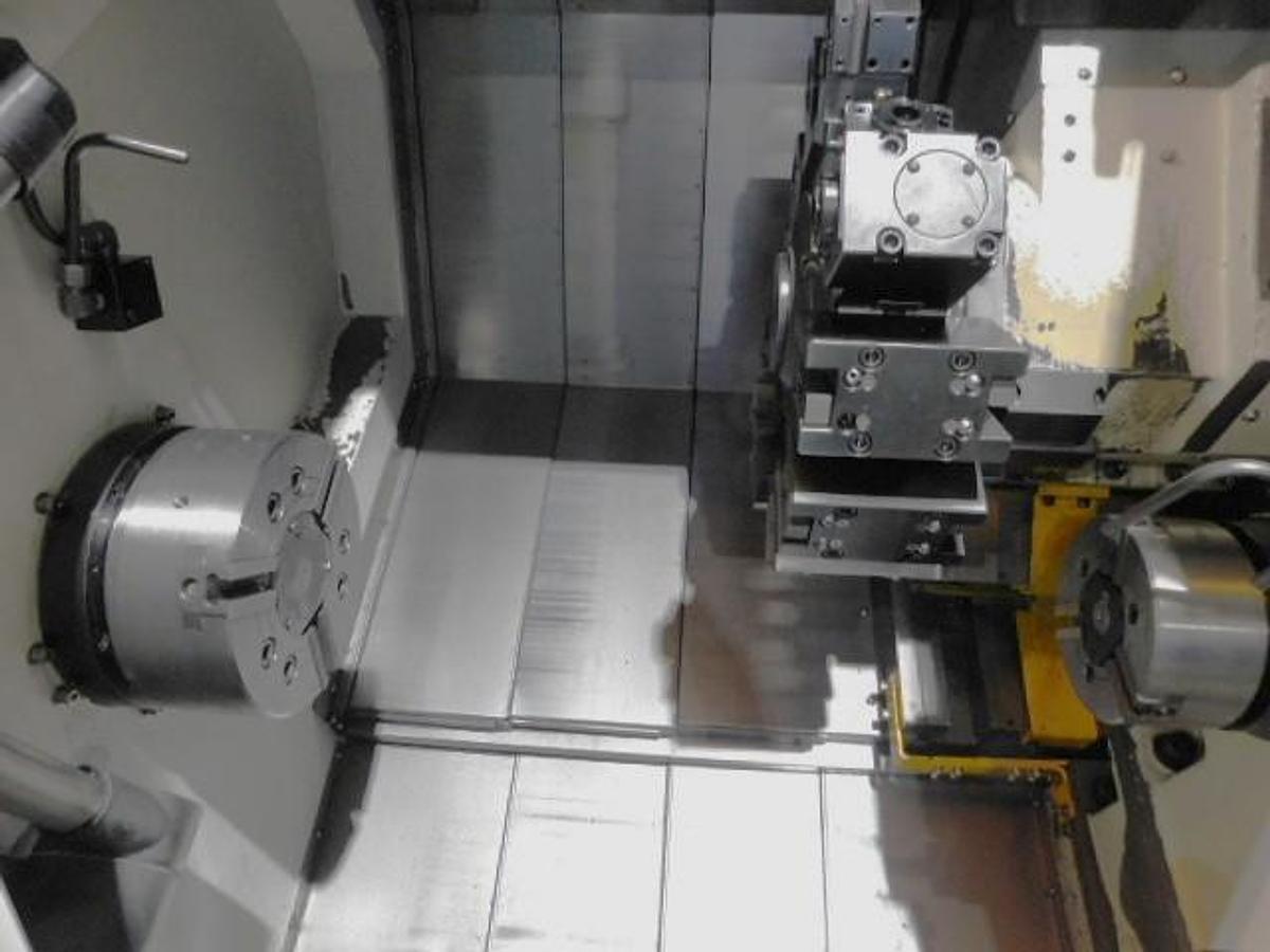Hwacheon #Hi-Tech-230BL-YSMC, CNC Lathe, 29.5" swing, 15.76" max. cutting diameter, 9.45" X, 2.36" Y, 27.56" - Image 4