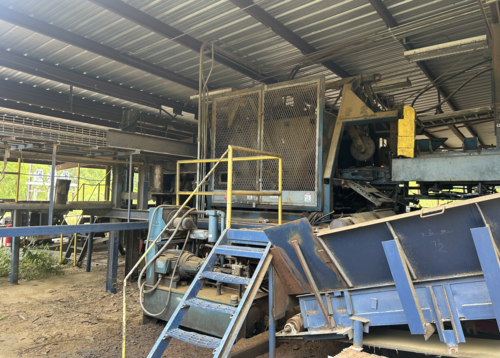 Brewer, Sharp Chain Scragg Mill, Morgan 4-head trim saw, transfer deck, various belts & conveyors, 2013 - Image 2