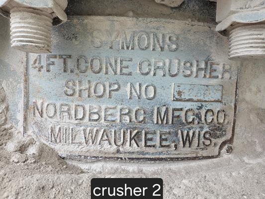 51" Symons-Nordberg, Cone Crusher - Image 2