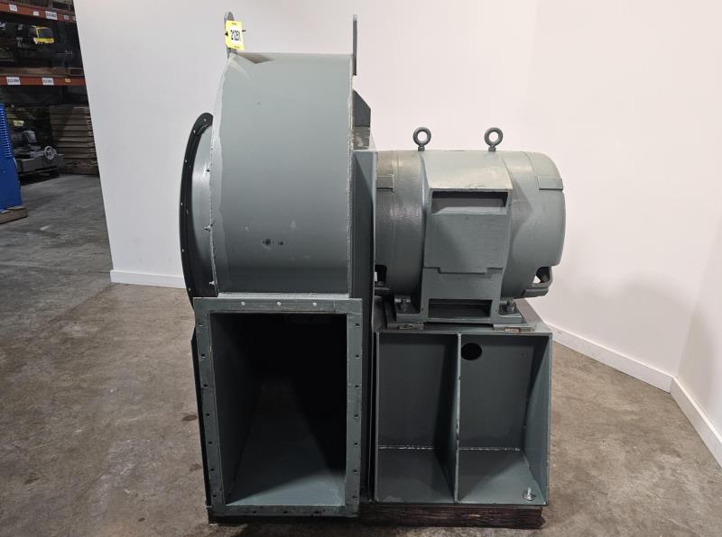 21000 cfm @ 30 SP, New York Blower #304-AF-40, centrifugal blower, 200 HP, 3565 RPM, 460 V., 444TS frame, 2003 - Image 4