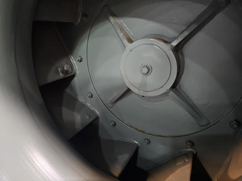 21000 cfm @ 30 SP, New York Blower #304-AF-40, centrifugal blower, 200 HP, 3565 RPM, 460 V., 444TS frame, 2003 - Image 5