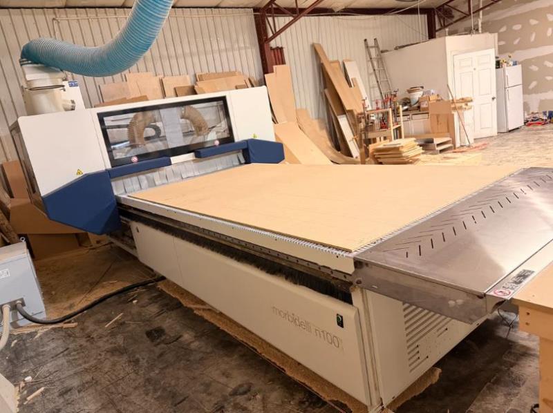 Morbidelli #N-100, CNC Machining Center w/ATC/Boring, 5' x 12' table, 145" X, 61" Y, 9.8" Z, 13 HP, 24000 - Image 2
