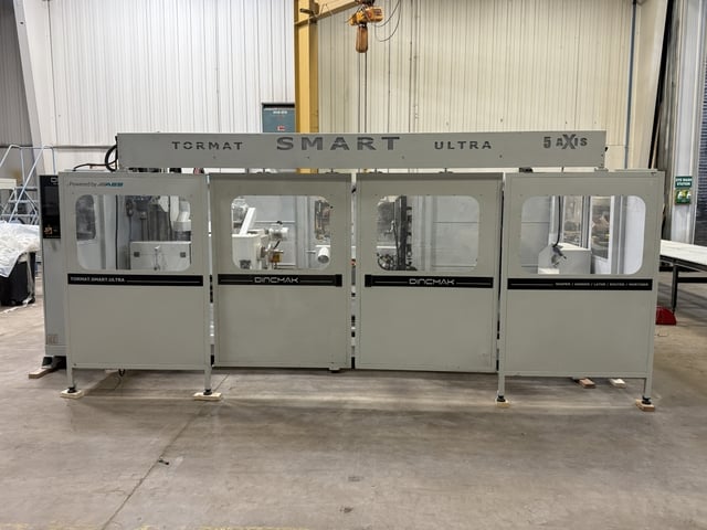 Dincmak #ULTRA.SMART.PLUS.ZT, 5-Axis CNC Woodworking Lathe, 59" L x 19.68" diameter, 10 HP saw, 10 HP shaper - Image 1