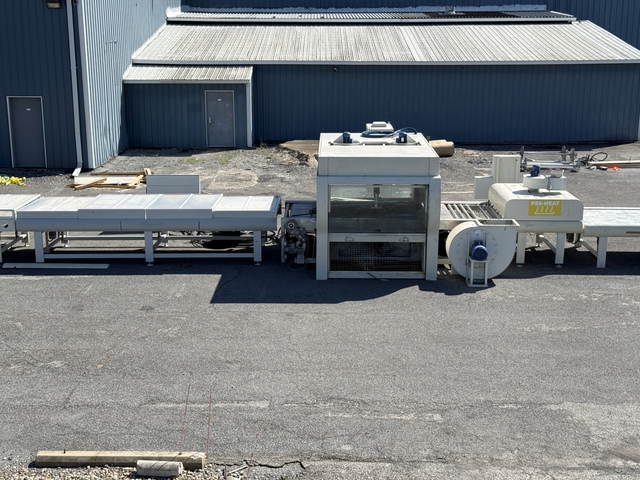 Makor, Complete Panel Finishing Line, Butfering wide belt sander, Q-One reciprocating sprayer, (2) FastDry - Image 4