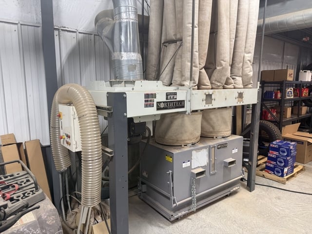 5000 cfm Northtech #NT-DC006-7-P, Dust Collector, 7.5 HP, 460 Volts, 3PH, 2019 - Image 6