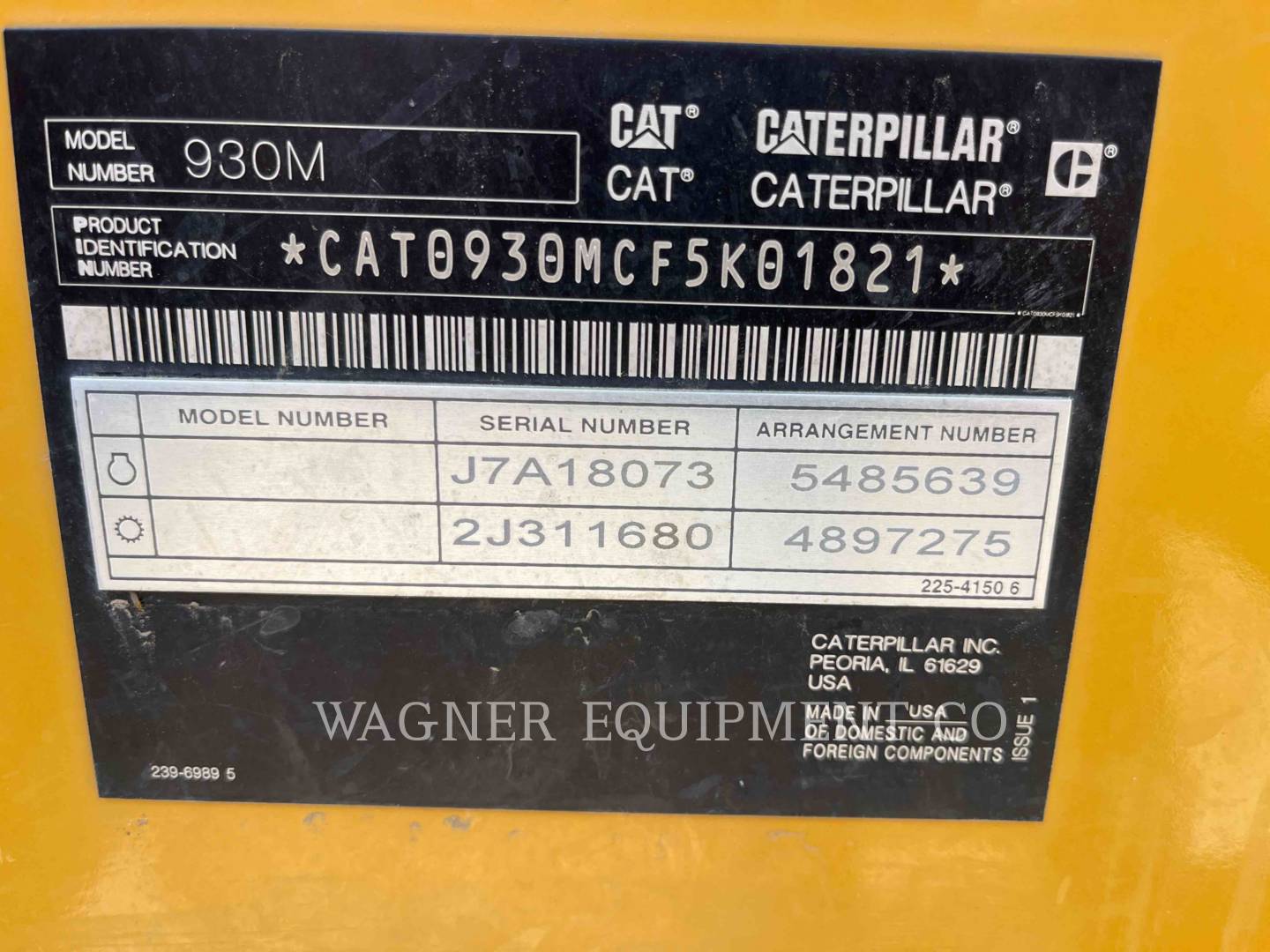 Cat 930M, Wheel Loader, 5269 hours, S/N: F5K01821, 2022 - Image 6