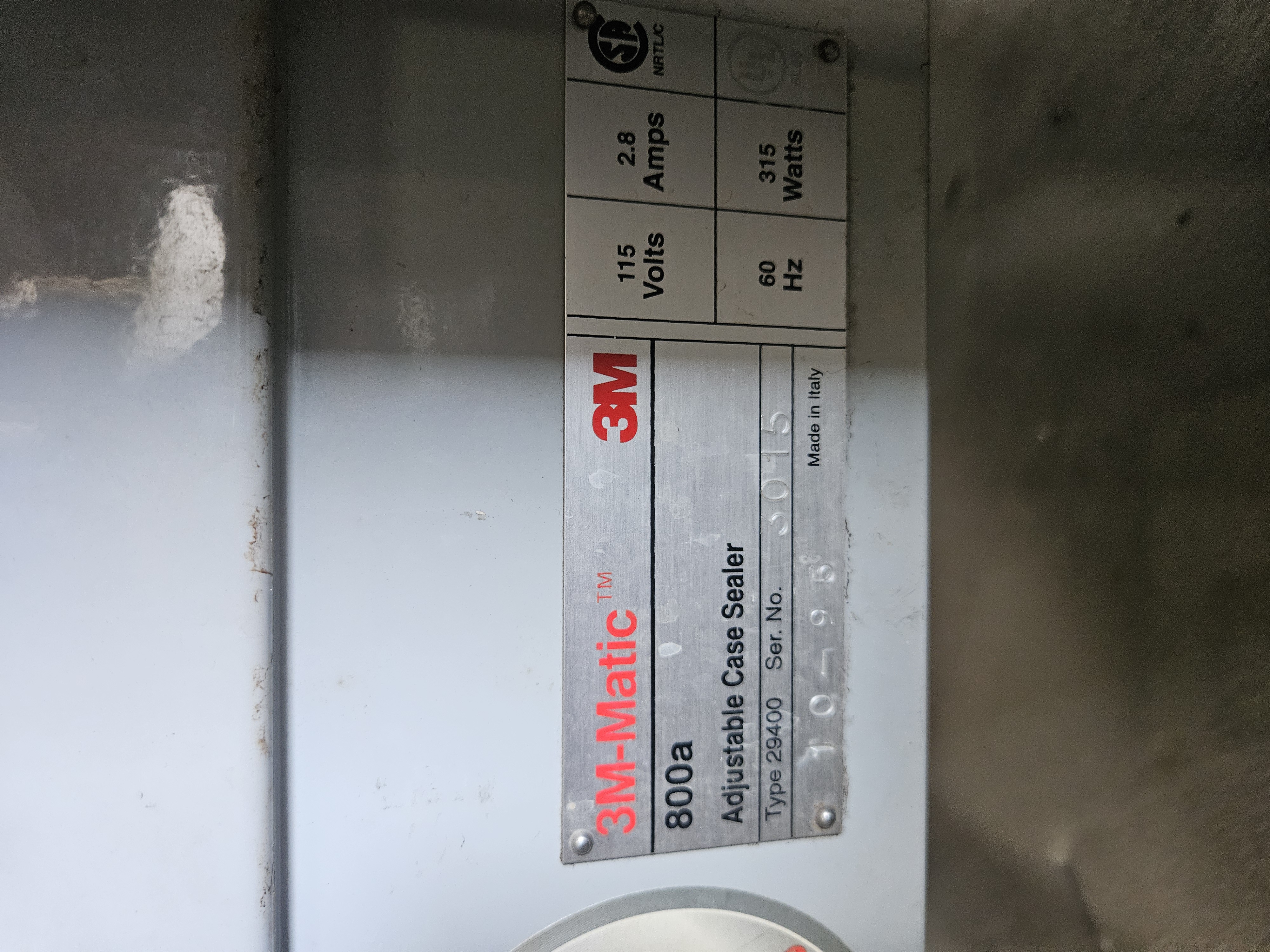 3M-Matic #800a, Adjustable Case Sealer / Case Taper, 115 V. - Image 3