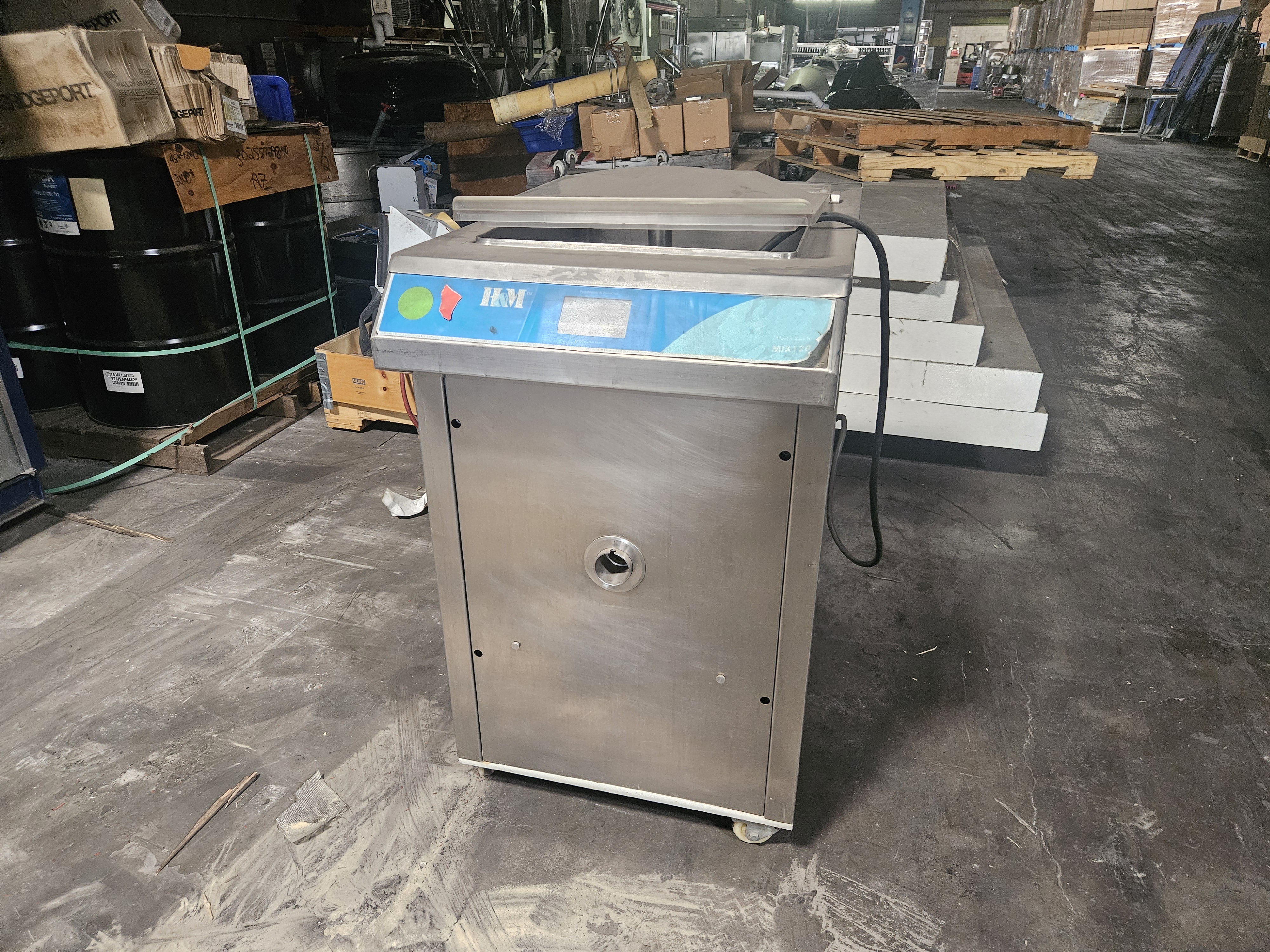 H & M #HMIX120, 120-Liter Pasteurizer, 220 V., 3PH, R404A - Image 1
