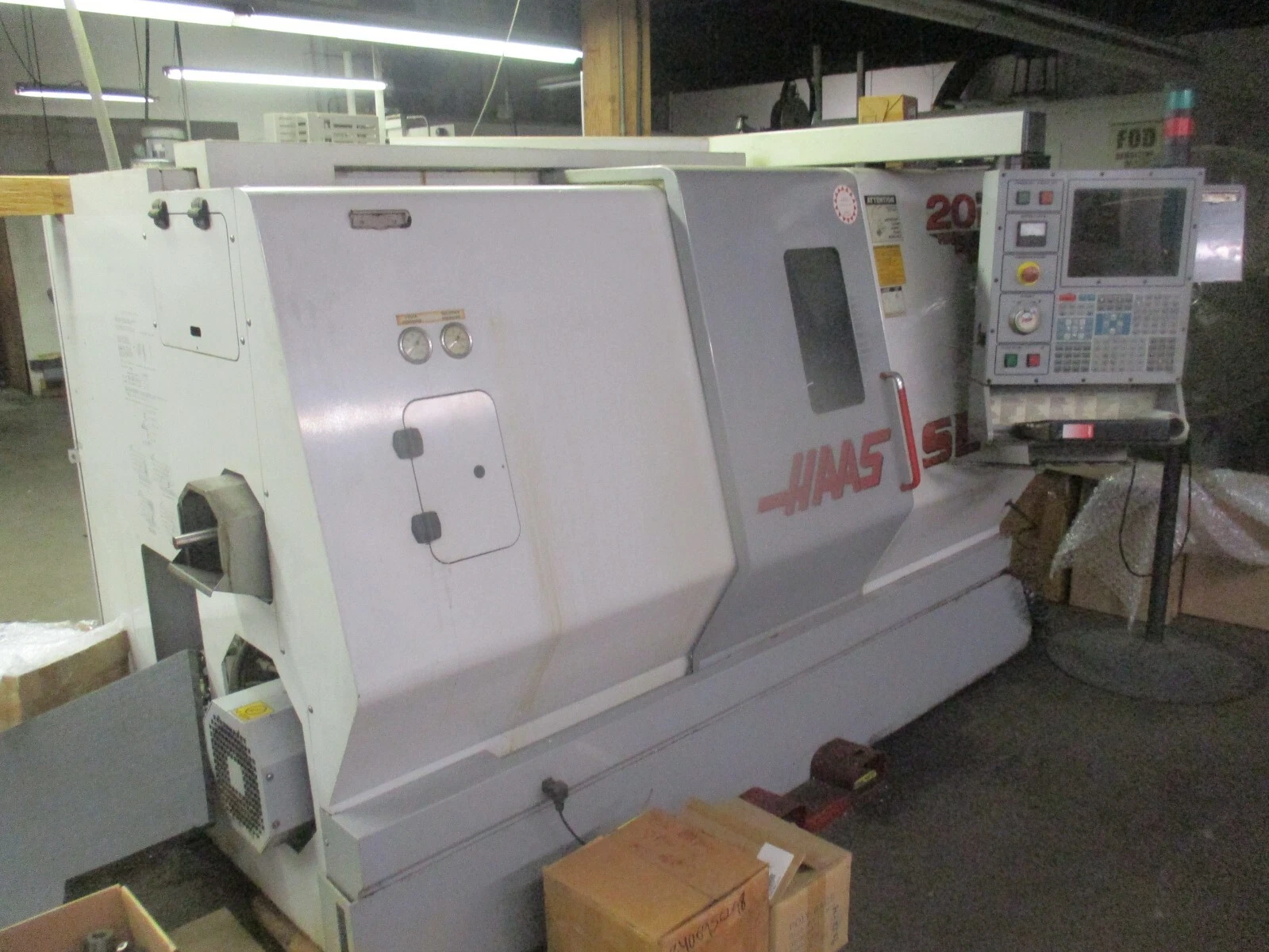 Haas #SL-20, CNC lathe, 23" swing, 8" chuck, 2" bar, 10.3" dia., 24" lgth, 20 HP, 4000 RPM, 3-phase - Image 7