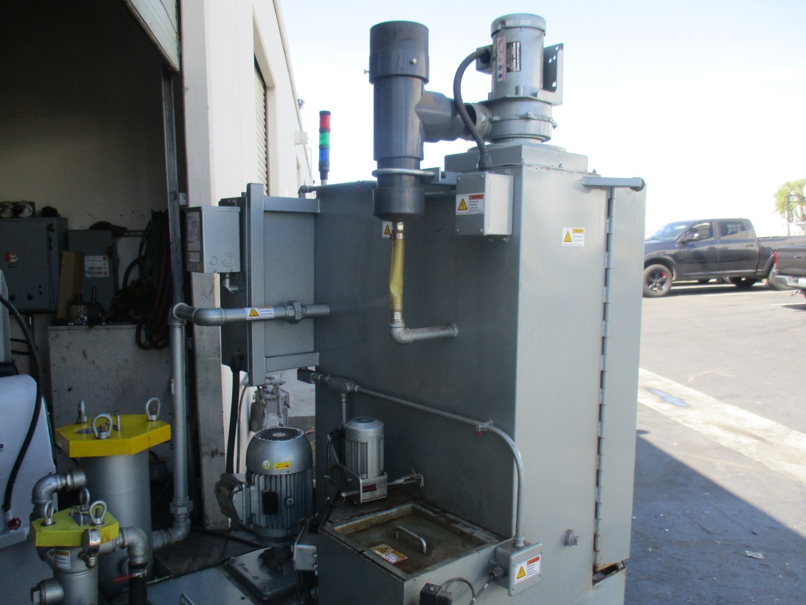 Better Eng. #F3000, batch type parts washer, 95 gallon tank, 12 KW heat, 36" working height, 460 V., 3-phase - Image 7