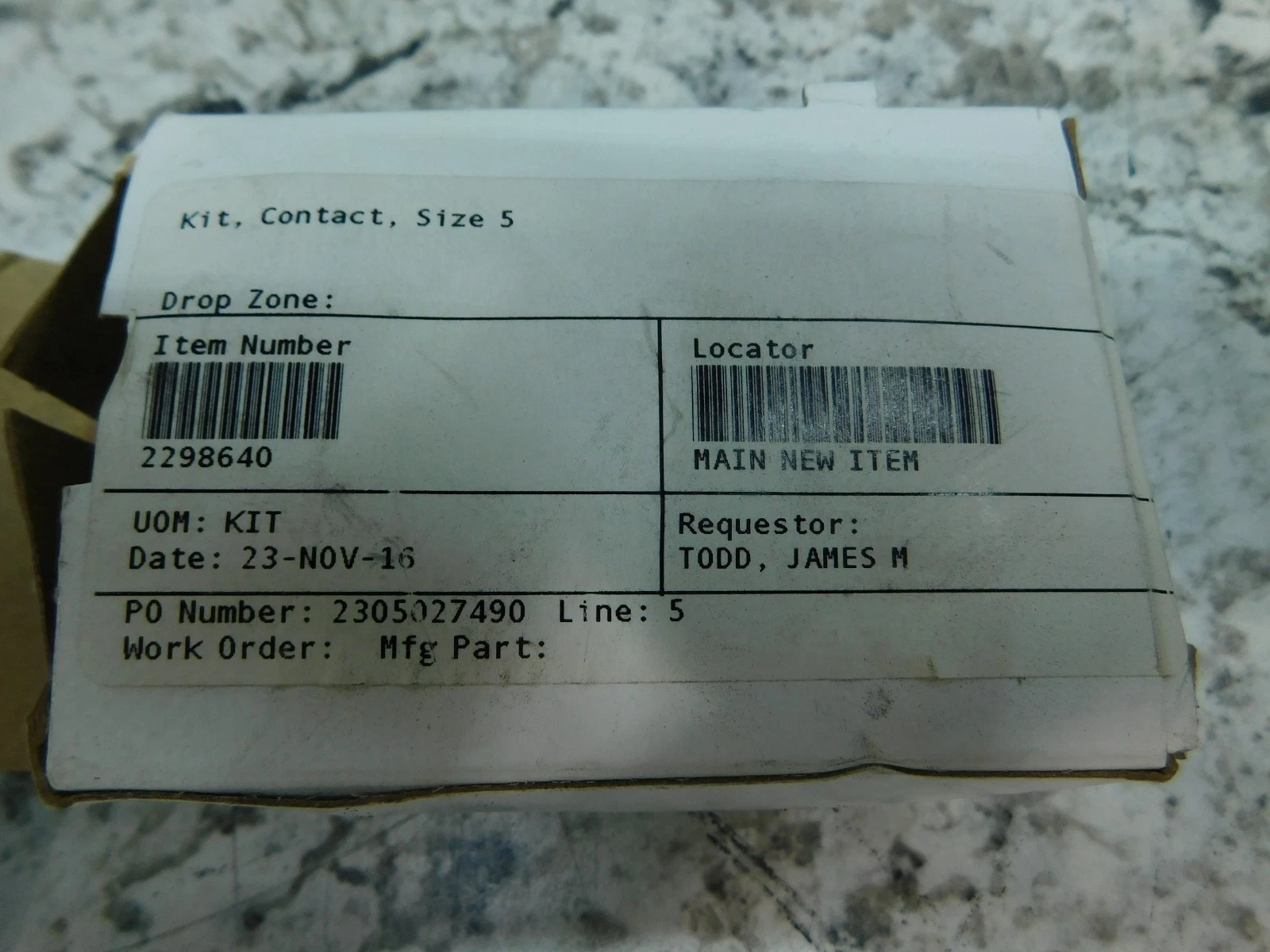 NEW Siemens Contact Kit, 75KB14, for Size 5 Contactors, 600 VAC, 270A - Image 6