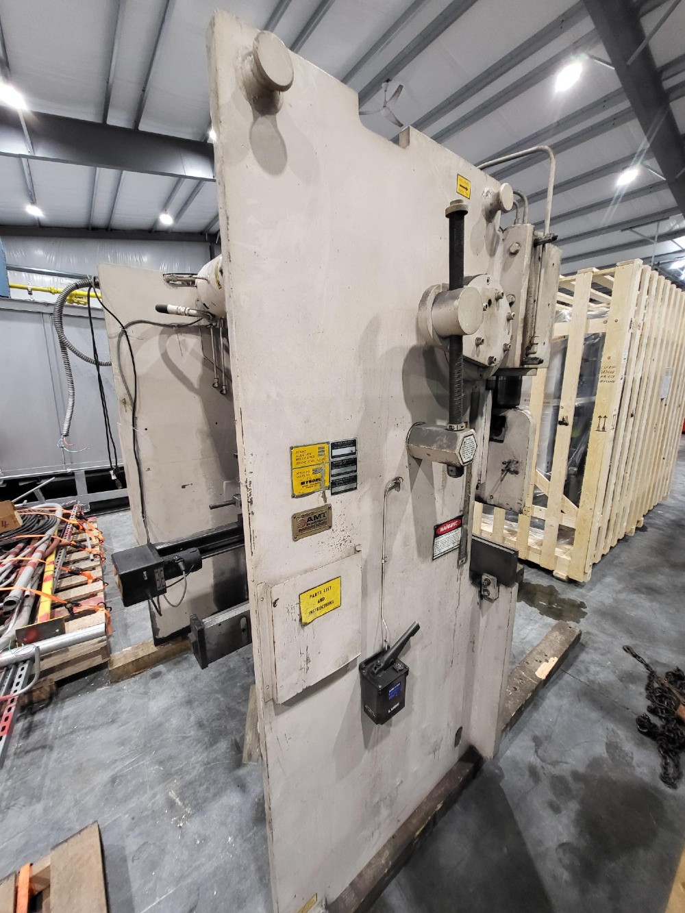 60 Ton, Wysong #MTH-60-72, CNC Press Brake, 2 Axis, CNC Automec 150, 6' overall, 62" between housing - Image 5