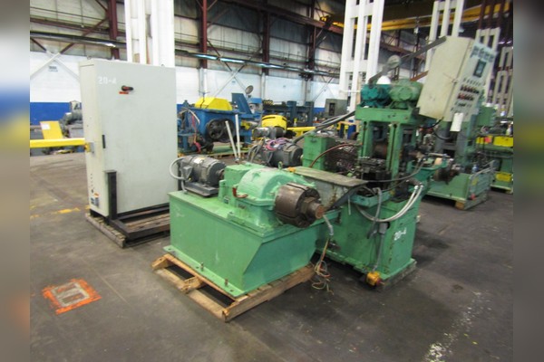 1" x 6" Waterbury-Farrel, 4-High Cold Rolling Mill, 15 HP main mill motor, Vollmer contact gauge, 1,000 lb. - Image 5