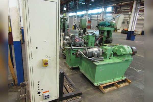 1" x 6" Waterbury-Farrel, 4-High Cold Rolling Mill, 15 HP main mill motor, Vollmer contact gauge, 1,000 lb. - Image 8