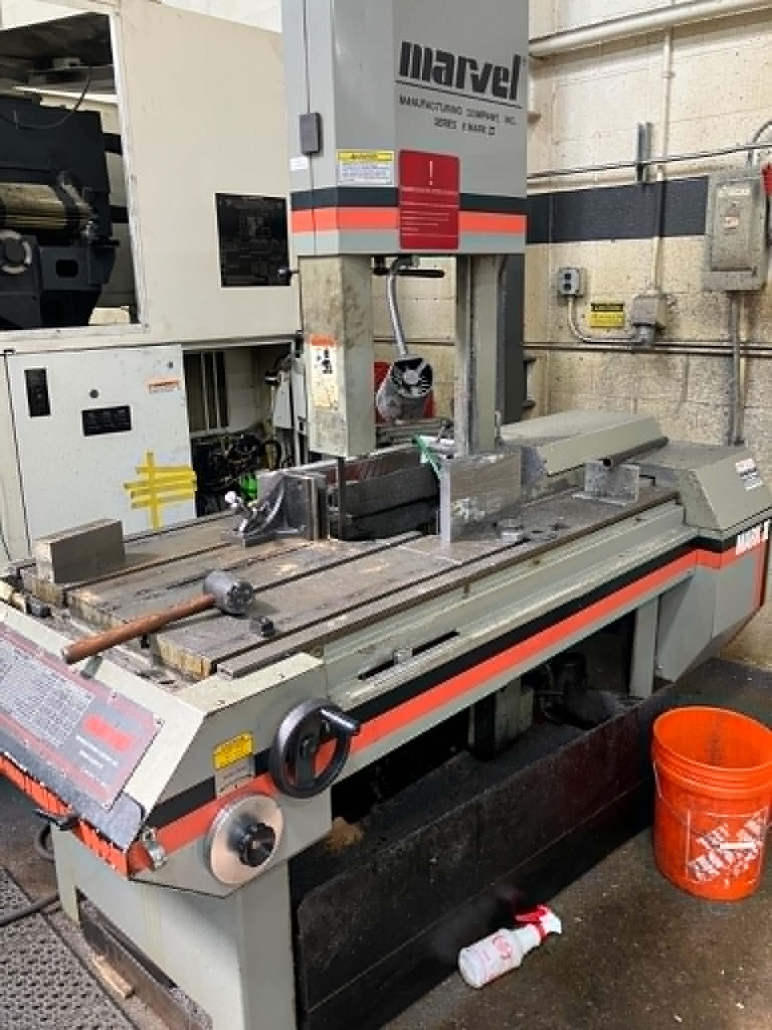 18" x 22" Marvel #Mark-II, Vertical Band Saw, 1" wide x 174" long blade, 2 HP, 450 FPM, 2003 - Image 2