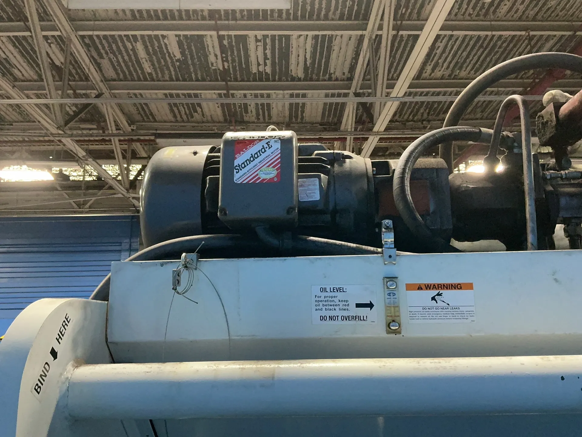 95 Ton, Piranha, hydraulic press brake, Hurco Autobend 7 control, light curtains, AS IS (2 available) - Image 10