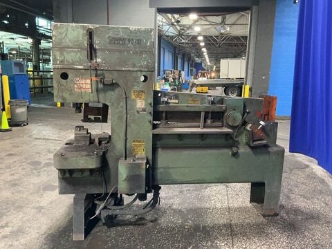 HMI #90-31, Ironworker, 17" x 39" capacity, foot pedal, 1996 - Image 7