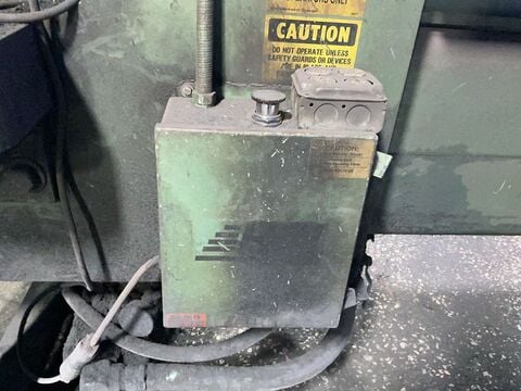 HMI #90-31, Ironworker, 17" x 39" capacity, foot pedal, 1996 - Image 10
