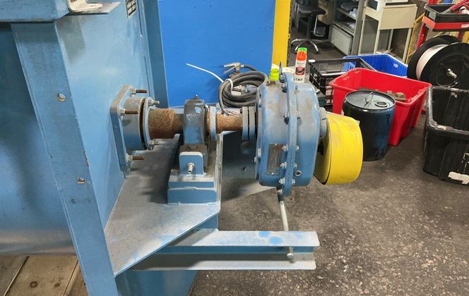 S Howes #M-244, Ribbon Mixer, Toshiba motor, Browning speed reducer, 3 HP, 230/460 V. - Image 5