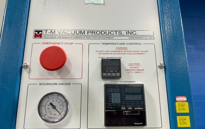 48" x 48" x 48" TM Vacuum Products #PC48-1C, vacuum oven, 230 V. - Image 3