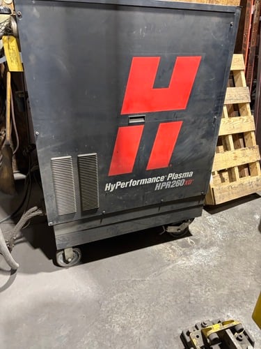 Alltra, CNC plasma cutting system, 6' x 12' table, Hypertherm HPR260XD power source, Burny CNC control, water - Image 5