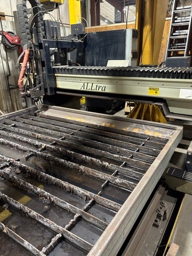 Alltra, CNC plasma cutting system, 6' x 12' table, Hypertherm HPR260XD power source, Burny CNC control, water - Image 7