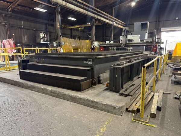 Voortman #VCS2500, CNC plasma table, 10' x 20' table, Hypertherm HPR400XD power source, 230 V., IHT M4000 - Image 5
