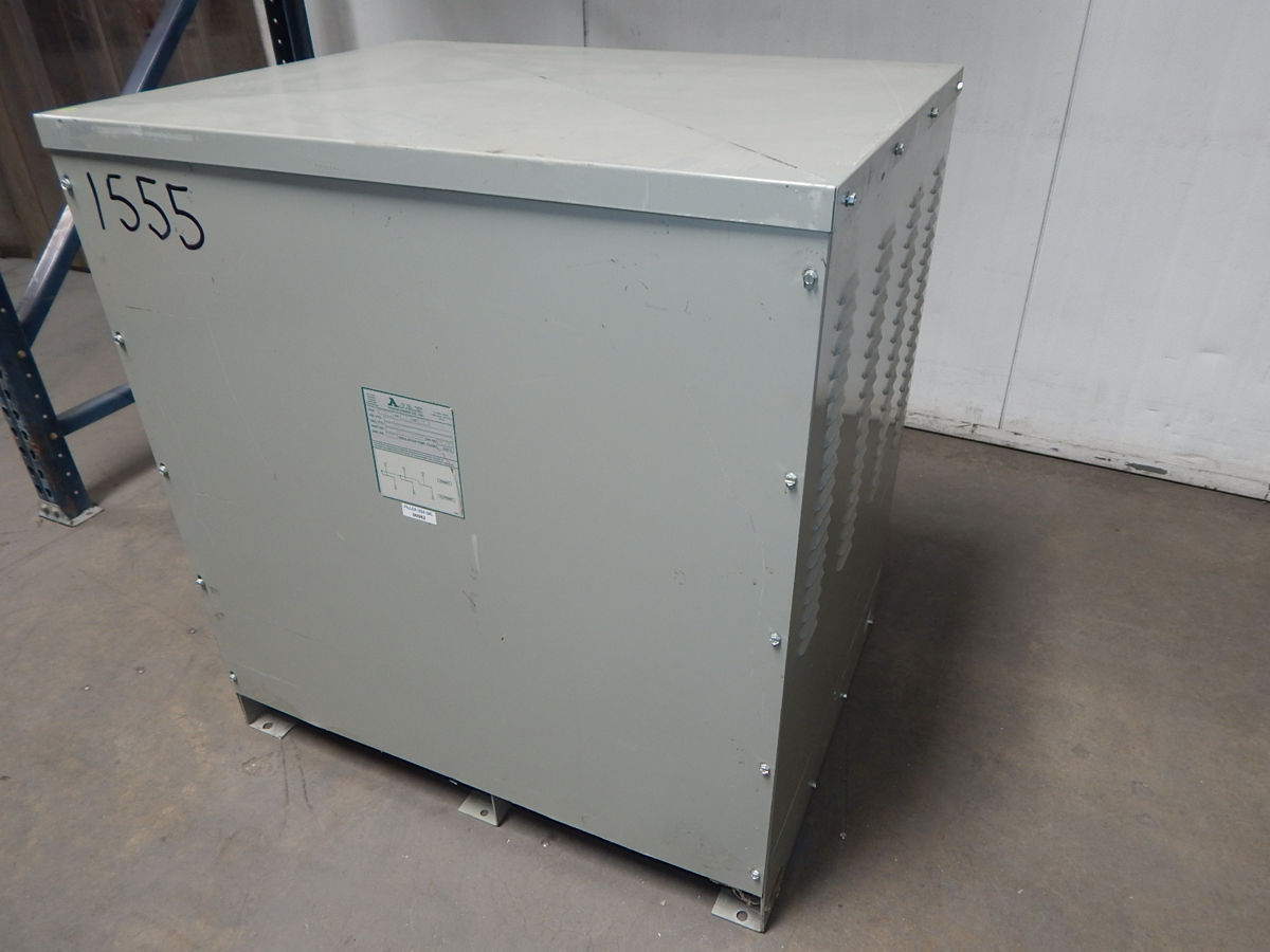 750 KVA 480 Primary, 600 Secondary, Ajax Transformer 750AWT-3-480/600, Autotransformer, 3PH, 60 Hz - Image 1