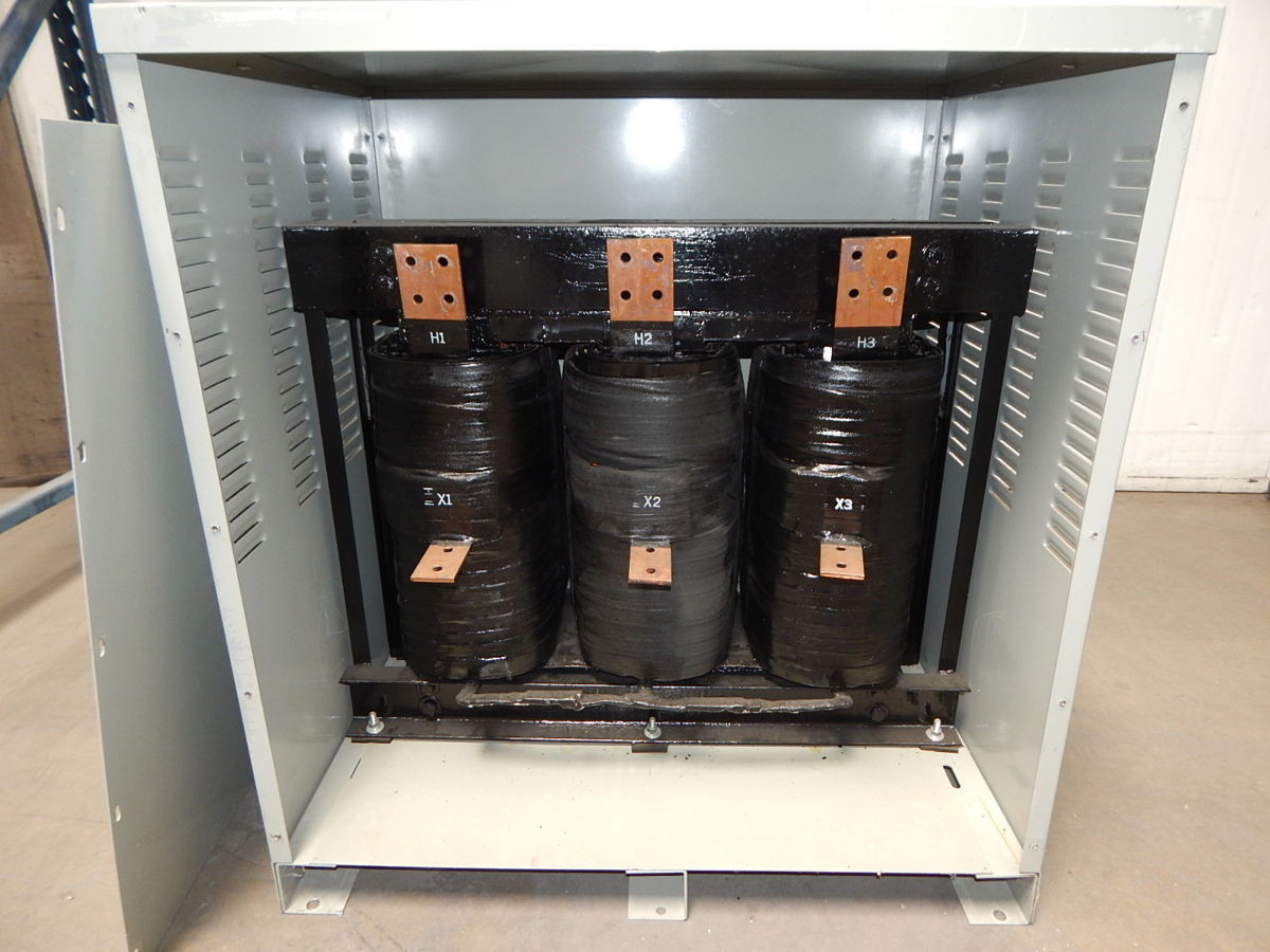 750 KVA 480 Primary, 600 Secondary, Ajax Transformer 750AWT-3-480/600, Autotransformer, 3PH, 60 Hz - Image 5