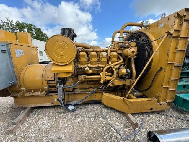 820 KW Caterpillar #MPS2125, Diesel Gen, 1140 HP, #3508 engine, open skid, 2000 - Image 6