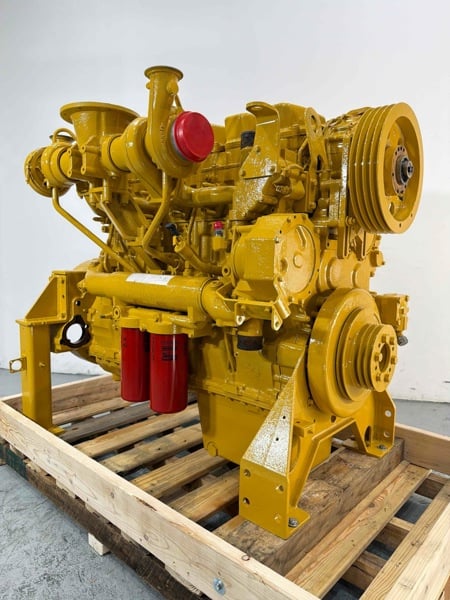 700 HP Caterpillar #C-18, Engine, twin turbo, reman, 3718 hours - Image 5