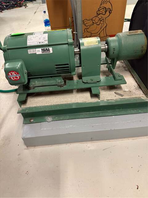 10 HP 1765 RPM Emerson C635, AC Motor, 3PH, 230/460 Volts - Image 6