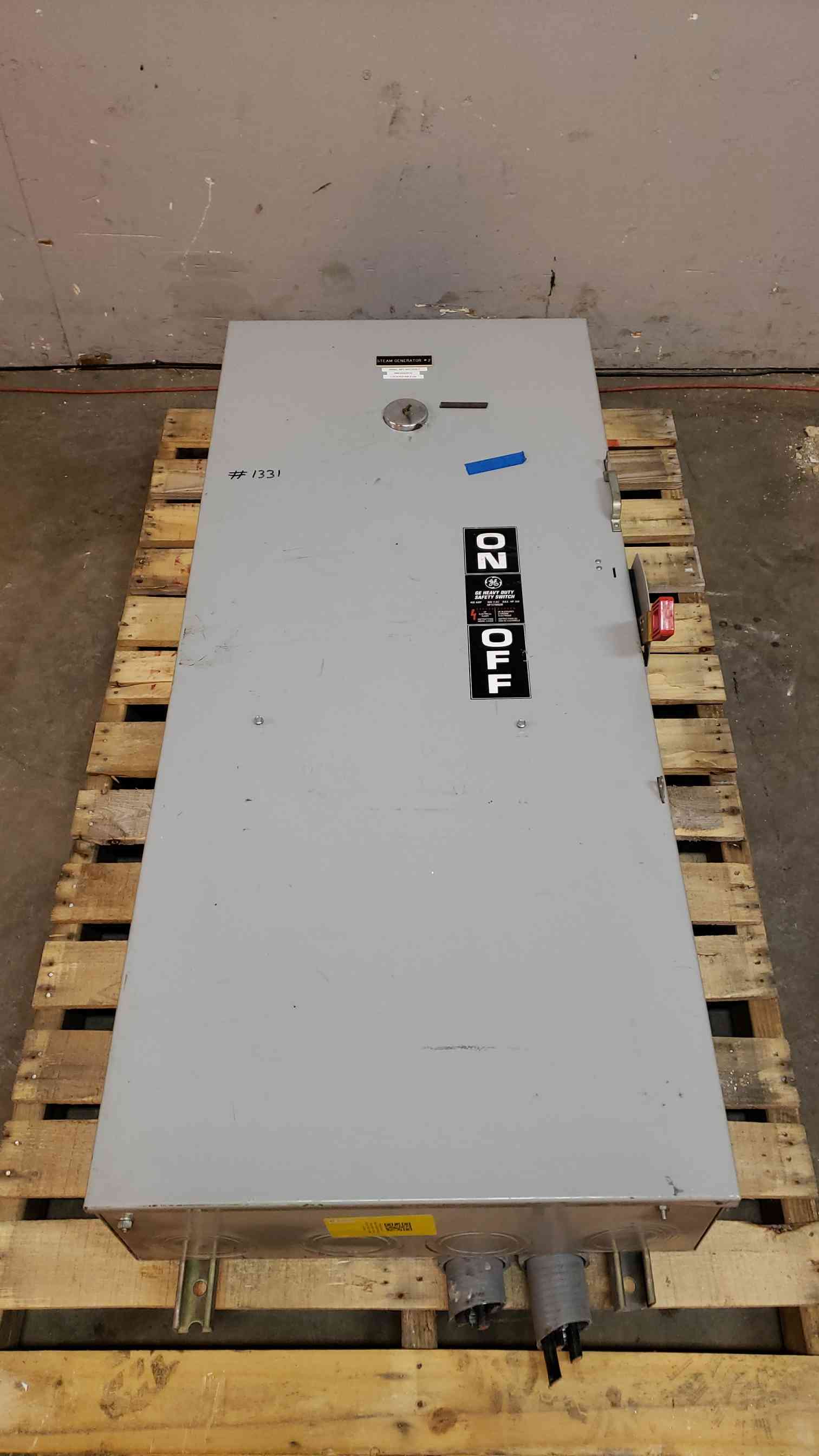 400 Amp. General Electric #TH3365, Heavy Duty Fused Safety Disconnect Switch, 600 VAC - Image 1