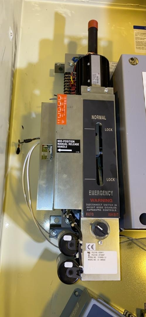 260 Amp. Kohler #ZCS-666341-0260, Automatic Transfer Switch, 480 Volts, AS IS - Image 3