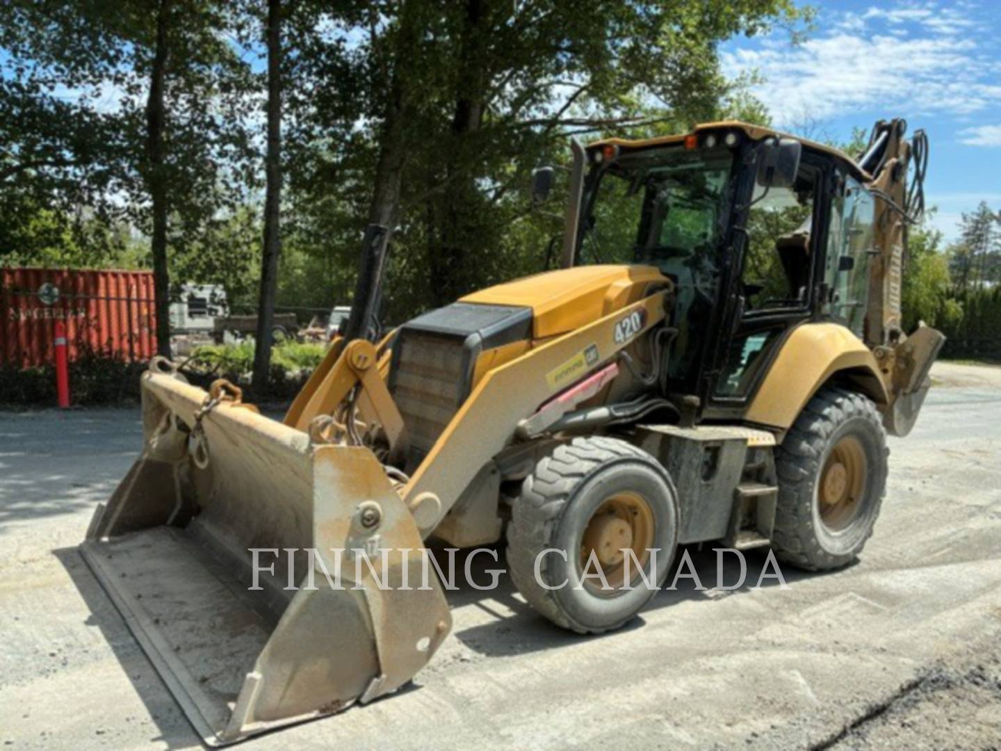 Cat 402-07, Backhoe Loader, 5737 hours, S/N: H8T01874, 2021 - Image 2