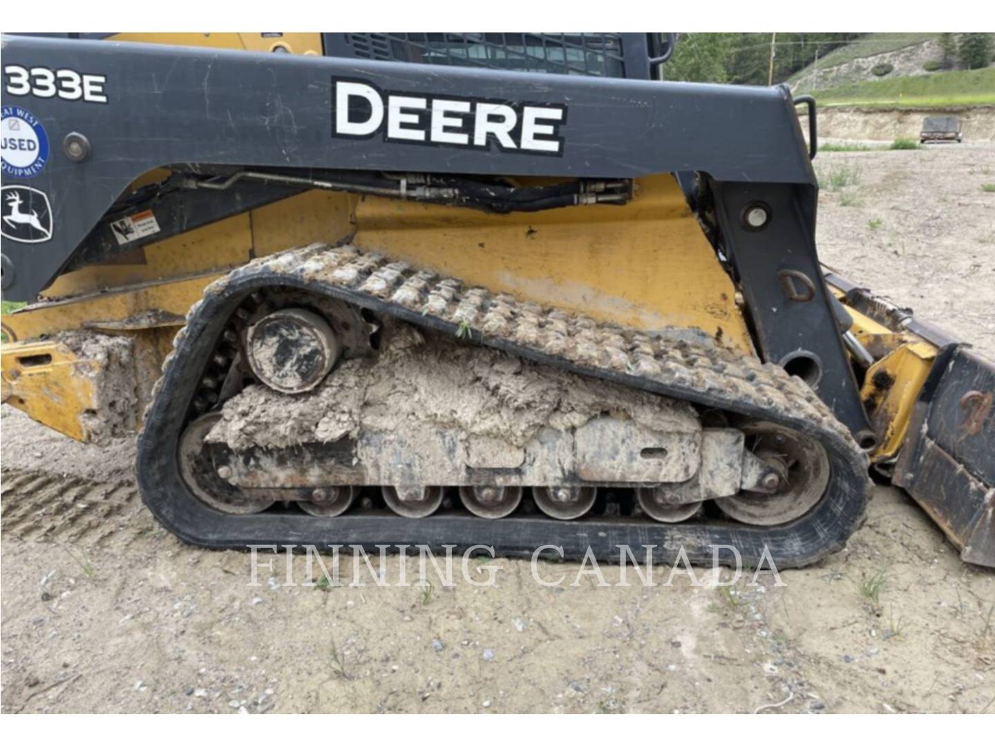 John Deere 333E, 2510 hours, S/N: 1T0333EMPGE294608, 2017 - Image 8