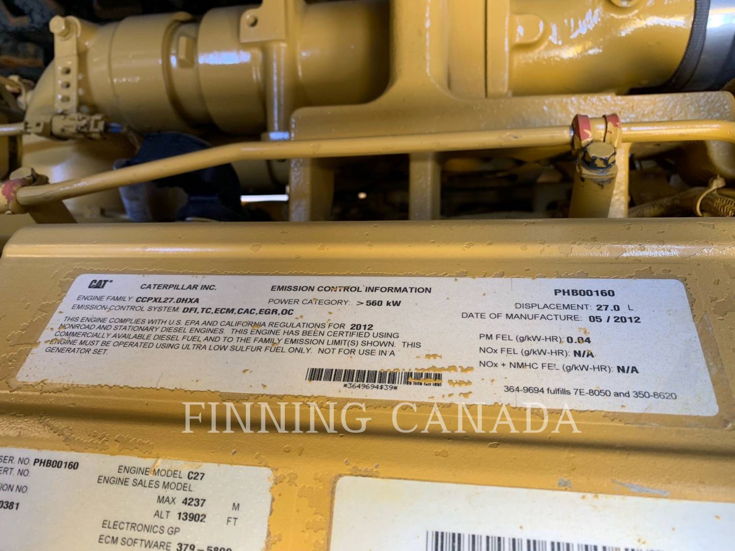 Caterpillar 773G, 18593 hours, S/N: JWS00317, 2015 - Image 6