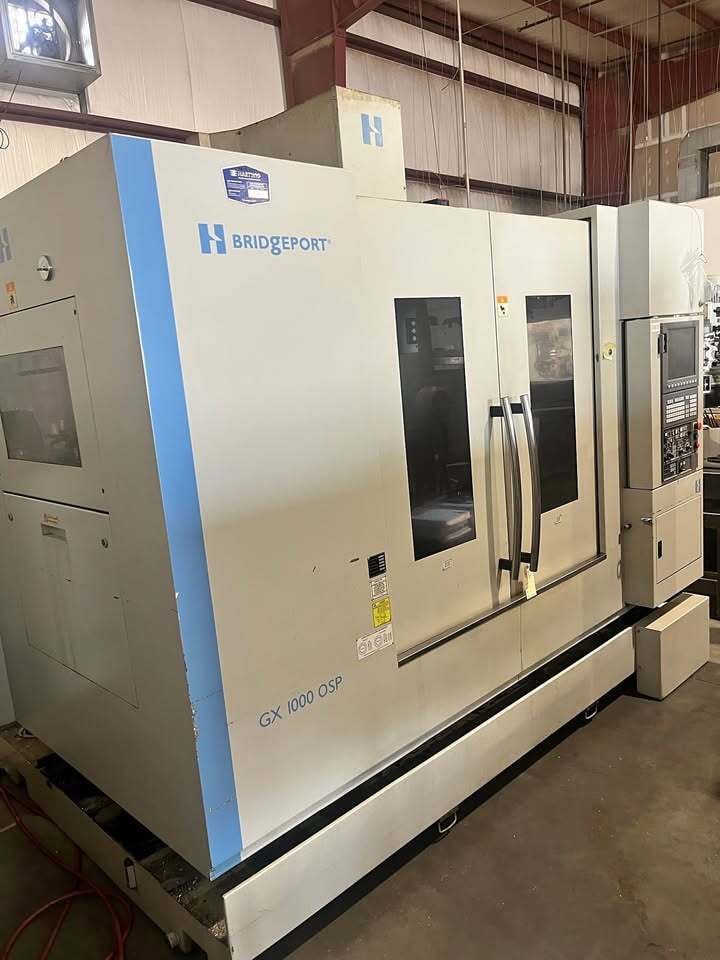 Bridgeport #GX-1000-OSP, Vertical Machining Center, 40.1" X, 21.2" Y, 21.2" Z, 44.09" x 21.25" table, 25 HP - Image 1