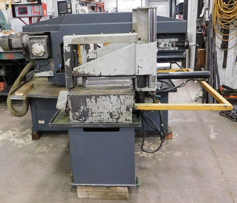 13" x 18" Hyd-Mech #S-20A, automatic horizontal bandsaw, 14' 10" x 1" blade, 75-300 SFM, 5 HP, PLC Control - Image 5