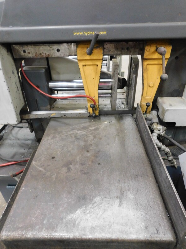 13" x 18" Hyd-Mech #S-20A, automatic horizontal bandsaw, 14' 10" x 1" blade, 75-300 SFM, 5 HP, PLC Control - Image 6