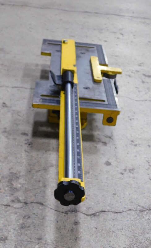 Piranha #P65, quick set table attachment, finger stops, measuring rules, ironworker punch end accessory - Image 2