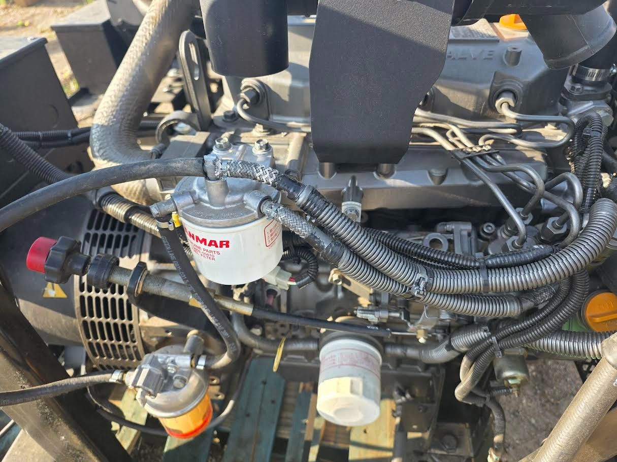 25 KW Yanmar, diesel generator, 208 Volts, open skid, remanufactured - Image 3
