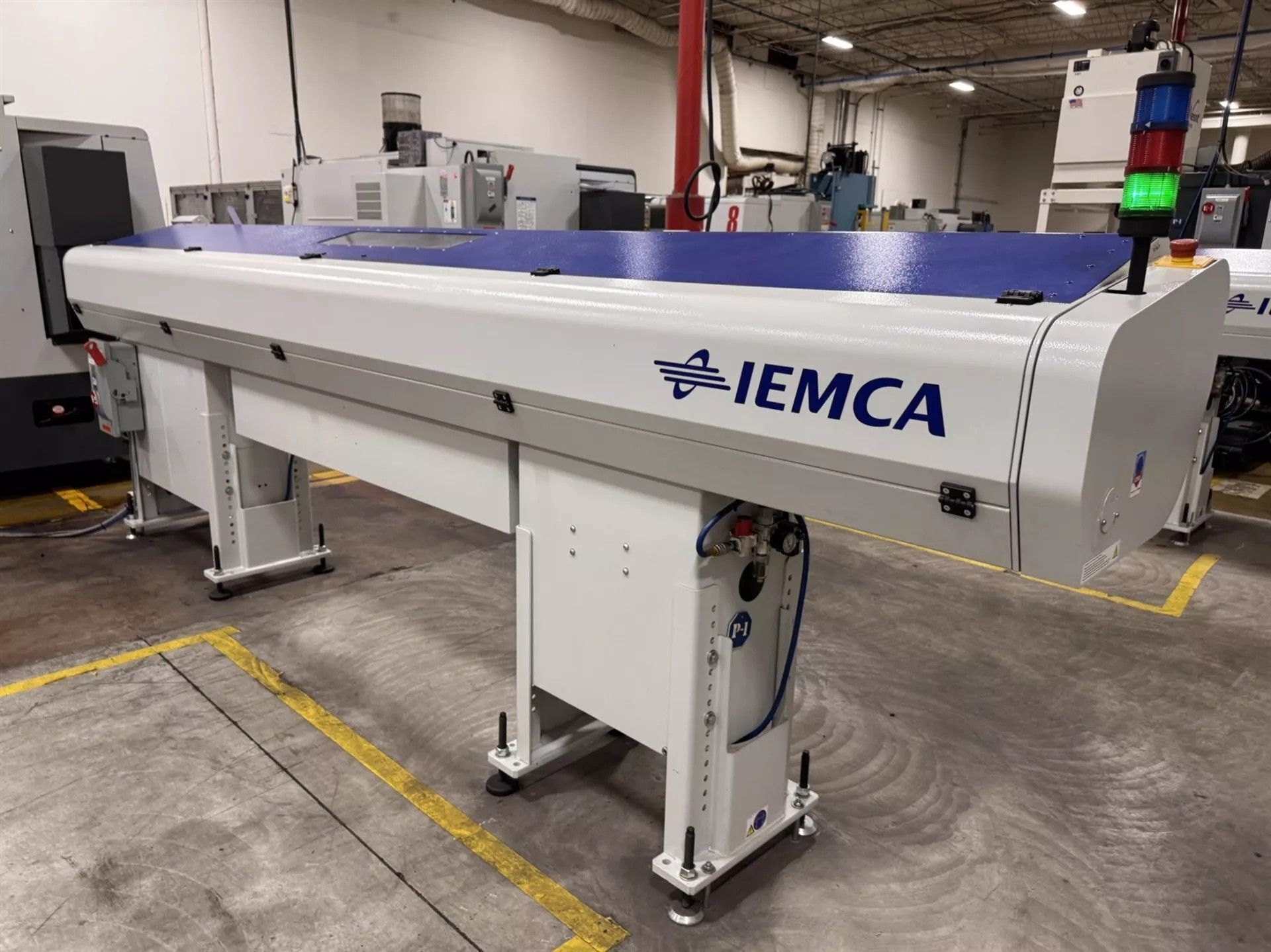 Iemca #Boss-552-HD, 12' automatic bar feeder, Siemens Somatic HMI Touch PLC Control, 2020 - Image 2