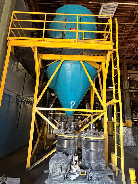 Weg #1072791875, cyclone dust collector, AirPro centrifugal blower, 40 HP motor, 2022 - Image 3