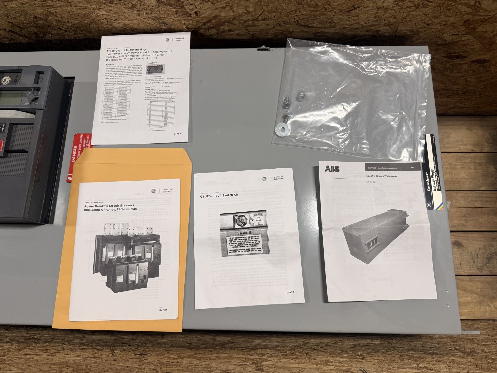 1600 Amp. ABB/GE Spectra Series Busway Bolt-On Tap Bus Plug 1600A Power Break II 1200A Trip - Image 2