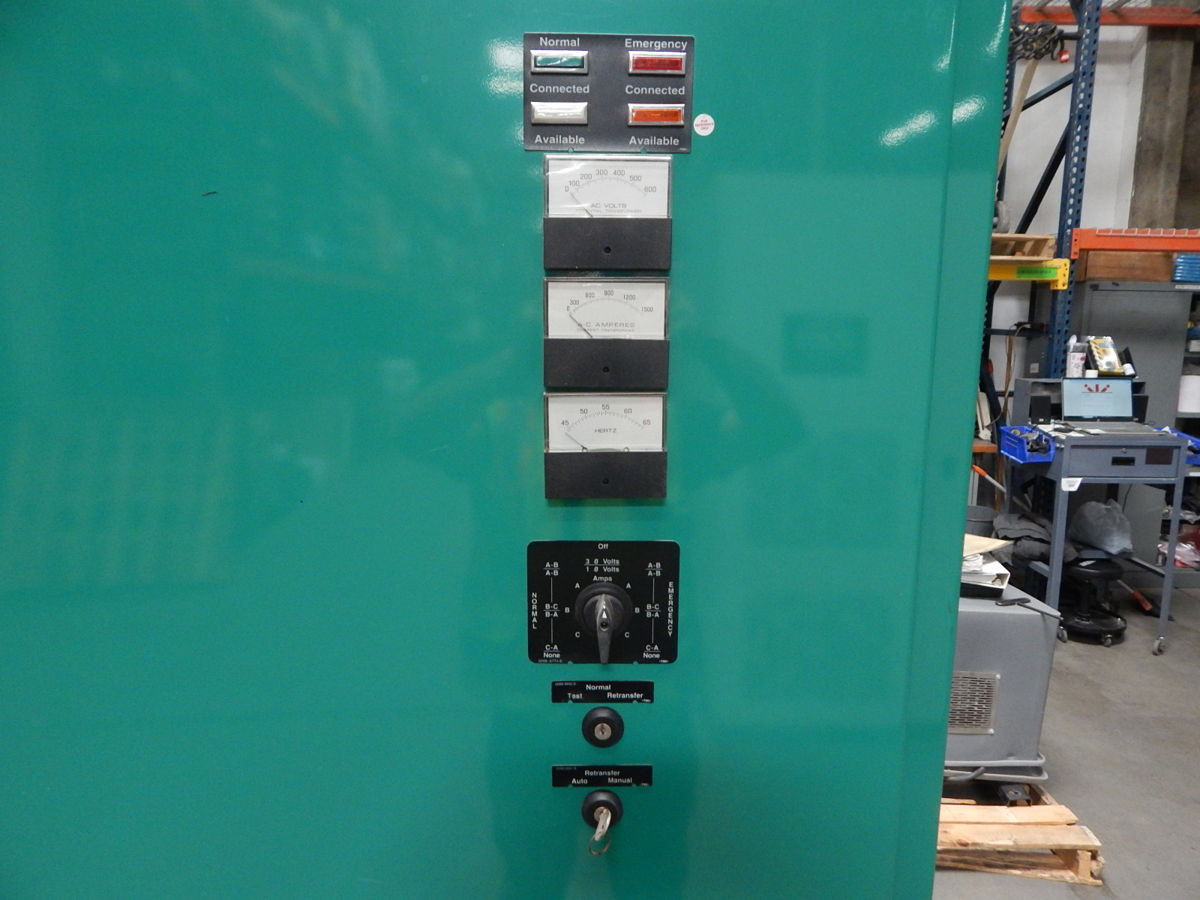 1200 Amp. Cummins #OTE-3372471, Transfer Switch, 480 Volts, 3-Phase - Image 3