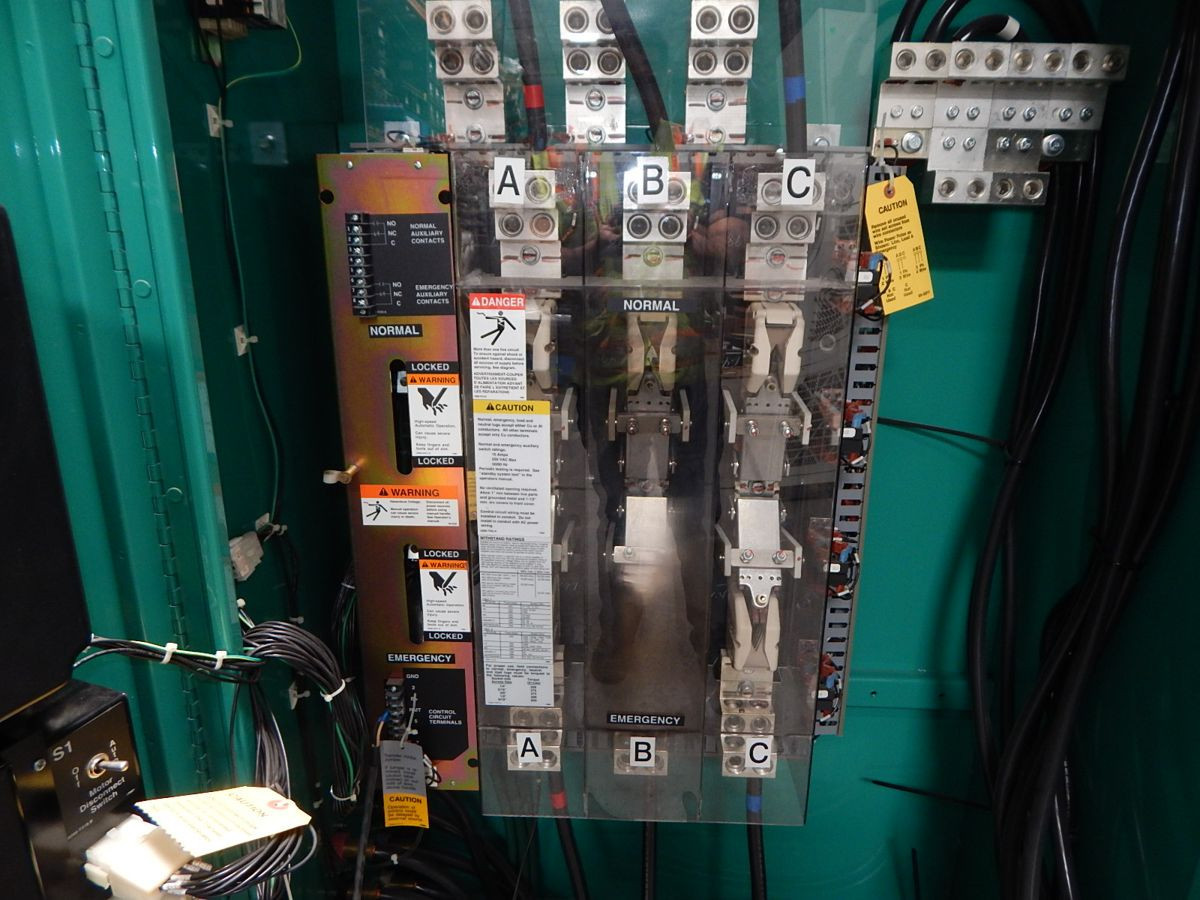 1200 Amp. Cummins #OTE-3372471, Transfer Switch, 480 Volts, 3-Phase - Image 7
