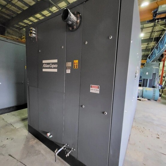 2013 cfm, 132 psig, Atlas Copco #GA315, Rotary Screw Air Compressor, 350 HP Siemens motor, 4160 Volt, 3PH, (2 - Image 6